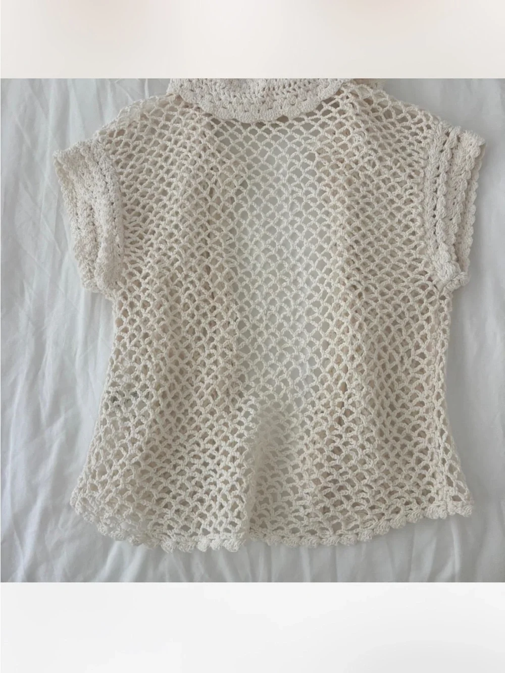 Free People Lily Crochet Top